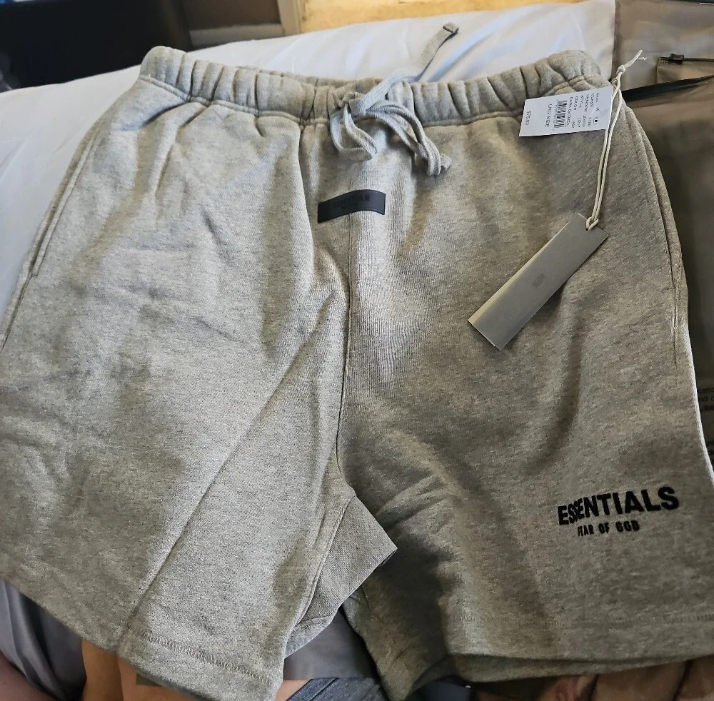 Essentials Fear of God DARK OATMEAL Athletic Sweat Shorts